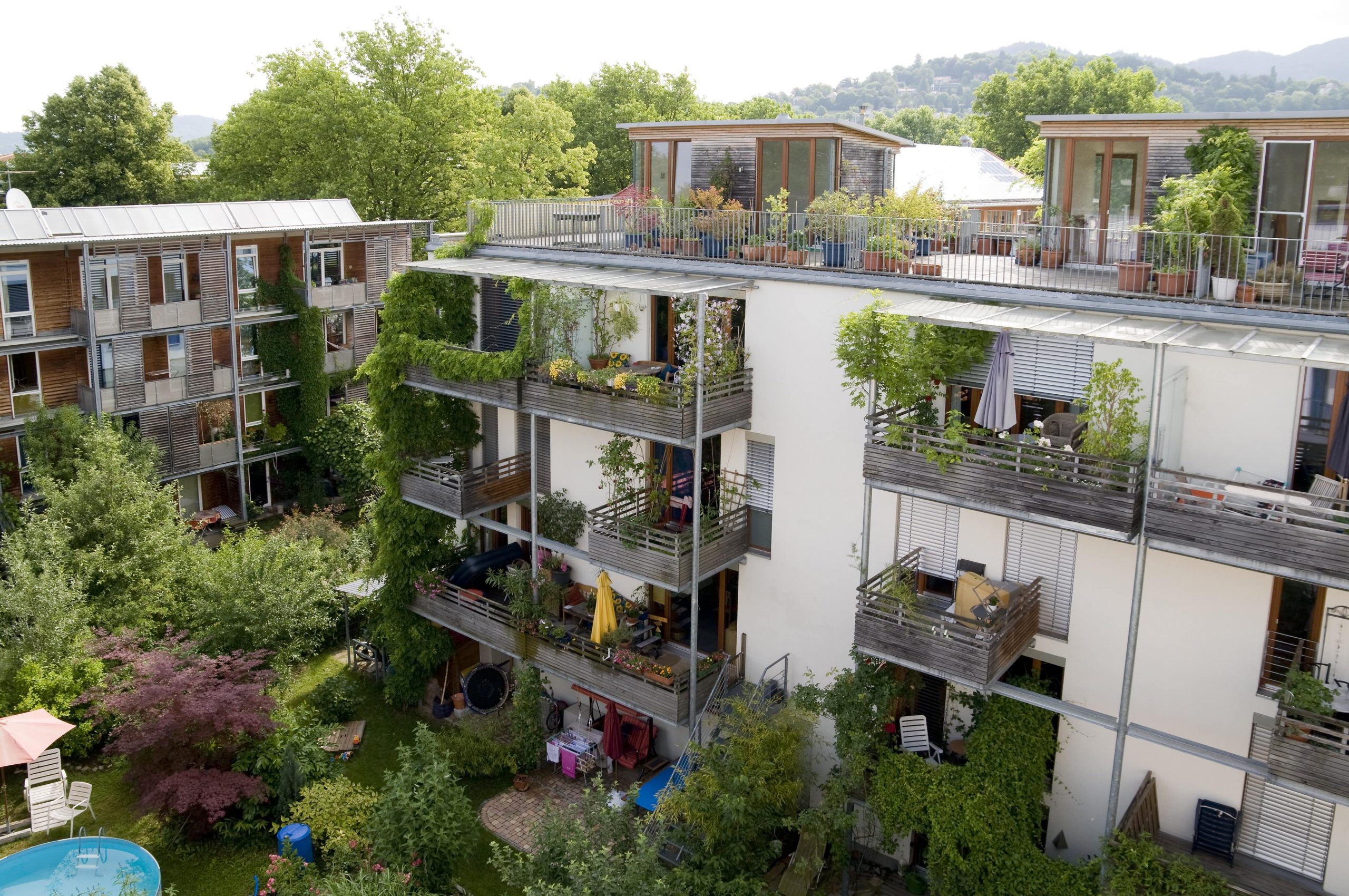 Ekologická čtvrť ve Freiburgu