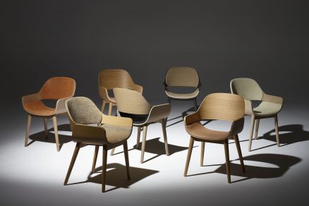 Designér roku: Lucie Koldová / svítidlo Puro Floor (BROKIS), židle Mistra (Master & Master), kolekce nábytku Rendezvous (FORMDESIGN)