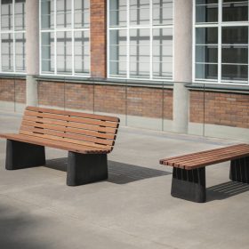 Designér roku: Vrtiška & Žák / parková lavička Reforma (mmcité)