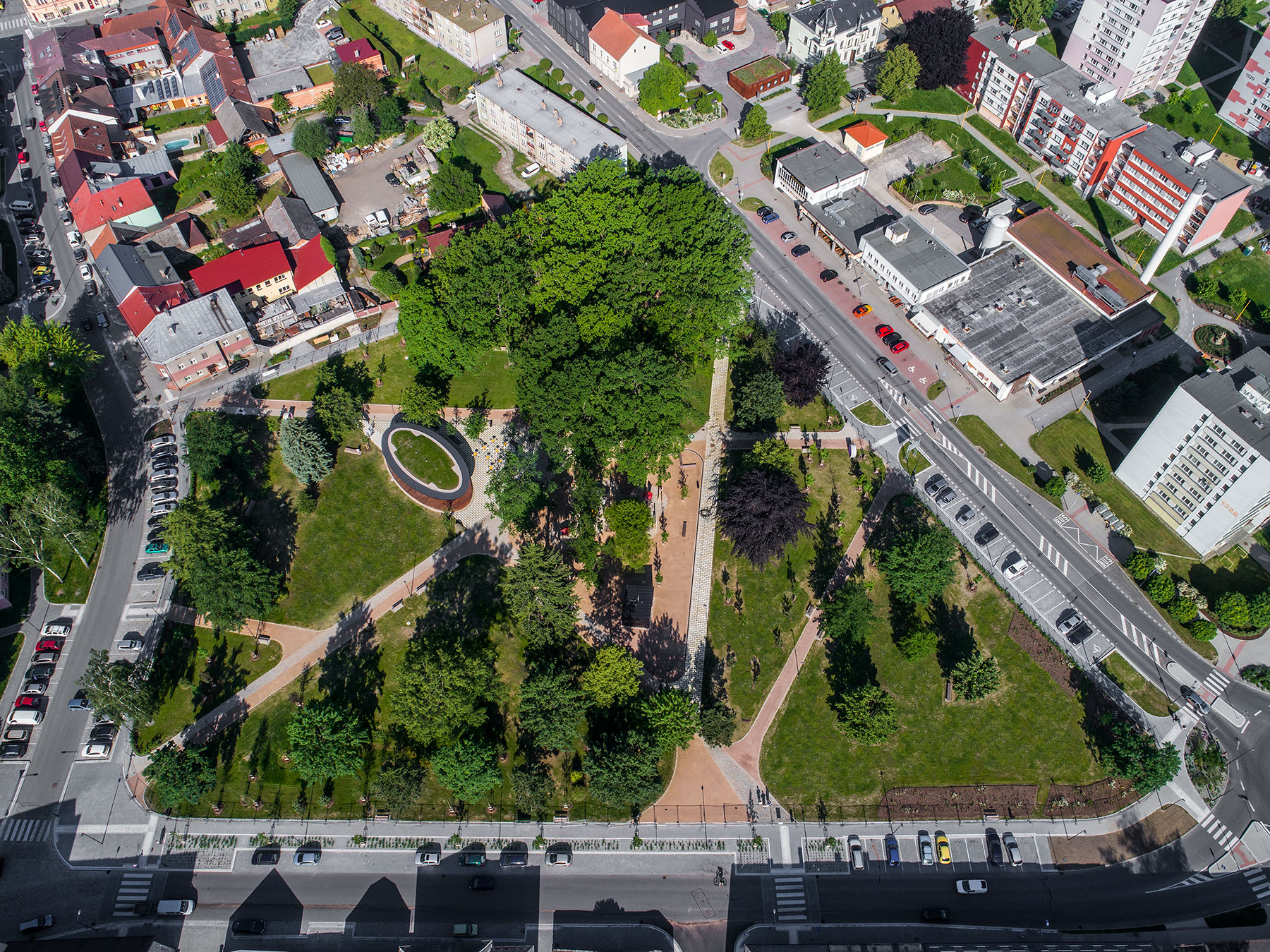Humpolec, obnova parku Stromovka