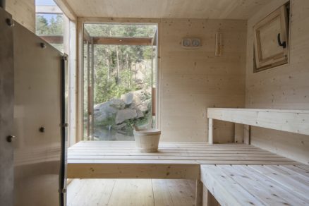 Plovoucí sauna Lom
