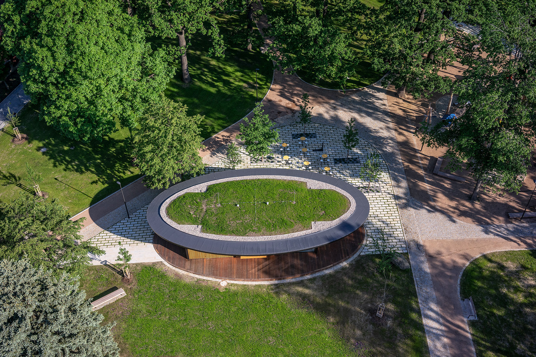 Humpolec, obnova parku Stromovka