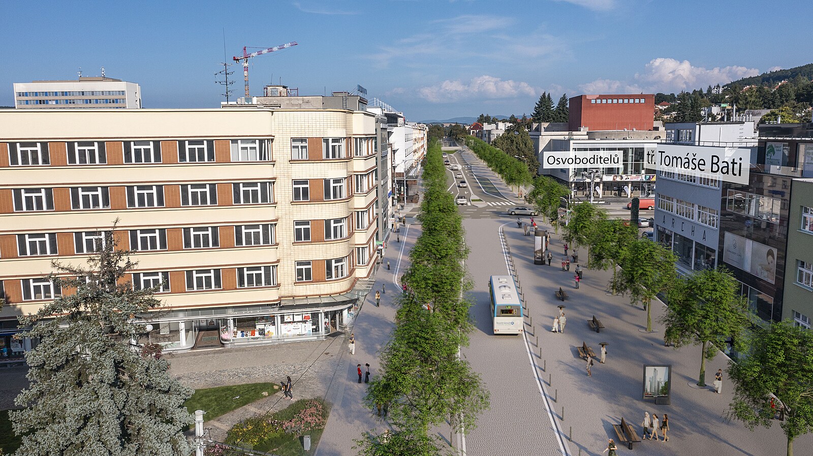 Tunel pod Zlínem - návrh
