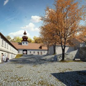 Nová Cibulka - dvůr