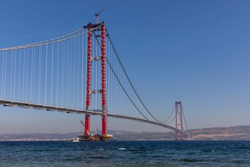 Most před Dardanely