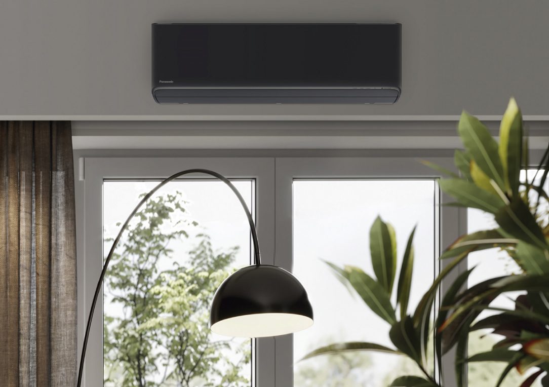 Klimatizace Panasonic Etherea v interieru 
