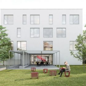 Nová budova knihovny na Petřinách
