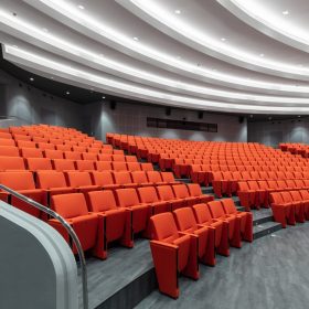Rekonstrukce a modernizace auly Academia centra, Zlín