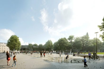 Senovážné náměstí, České Budějovice / vítězný návrh