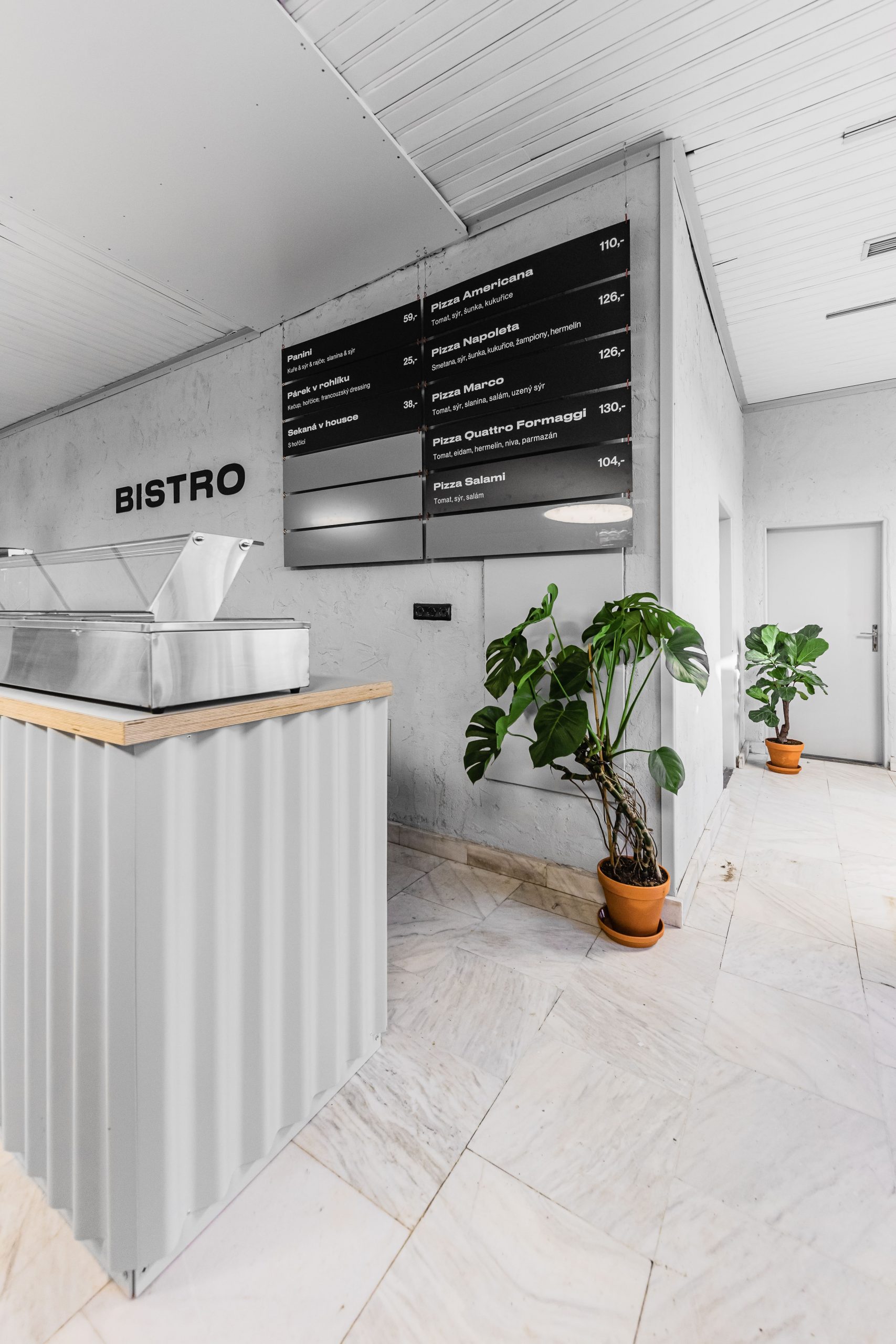 Nemocniční bistro a samoobsluha ve FN Brno