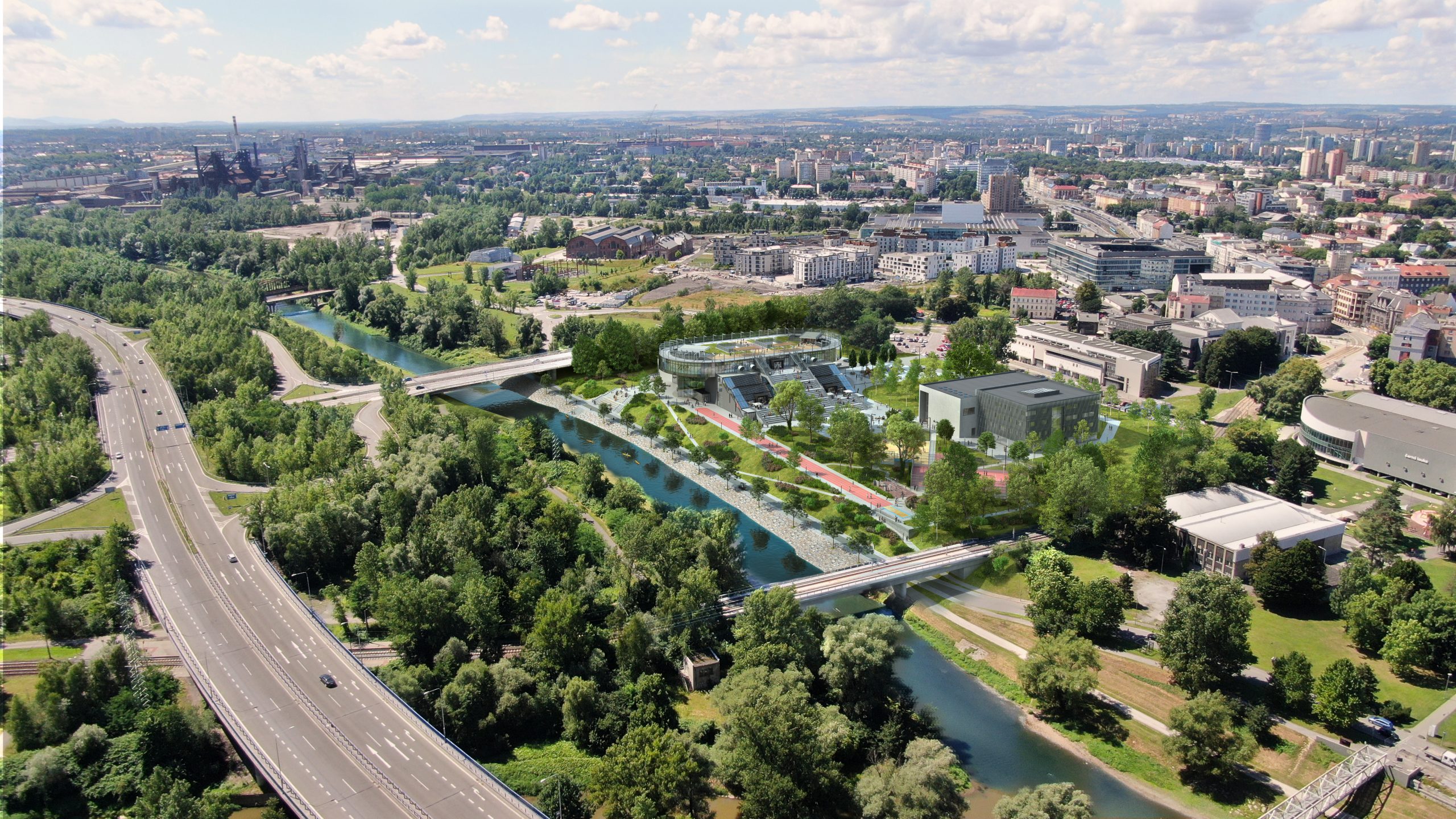 Nový kampus Ostravské univerzity