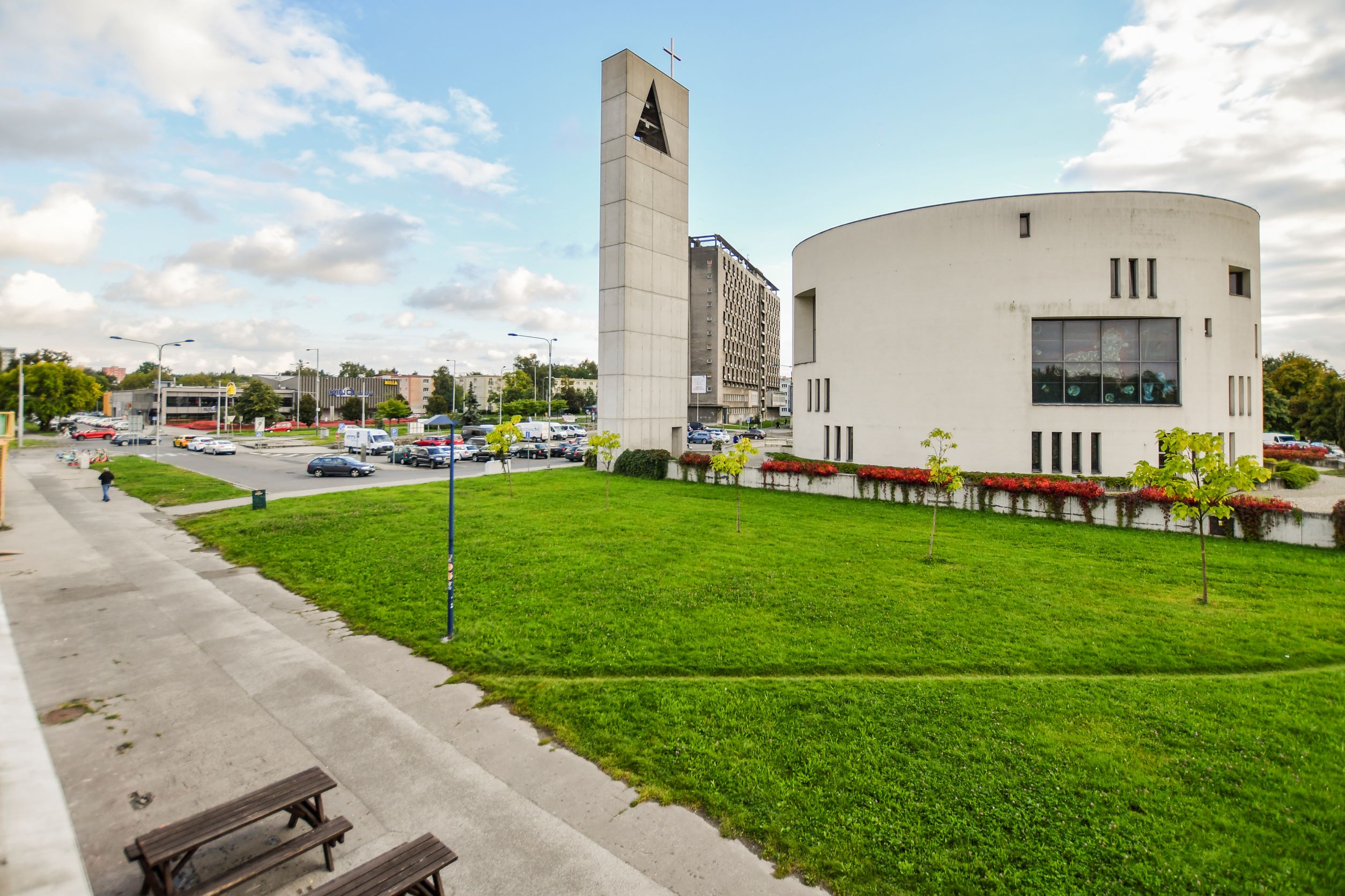 Okolí kostela sv. Ducha - současnost