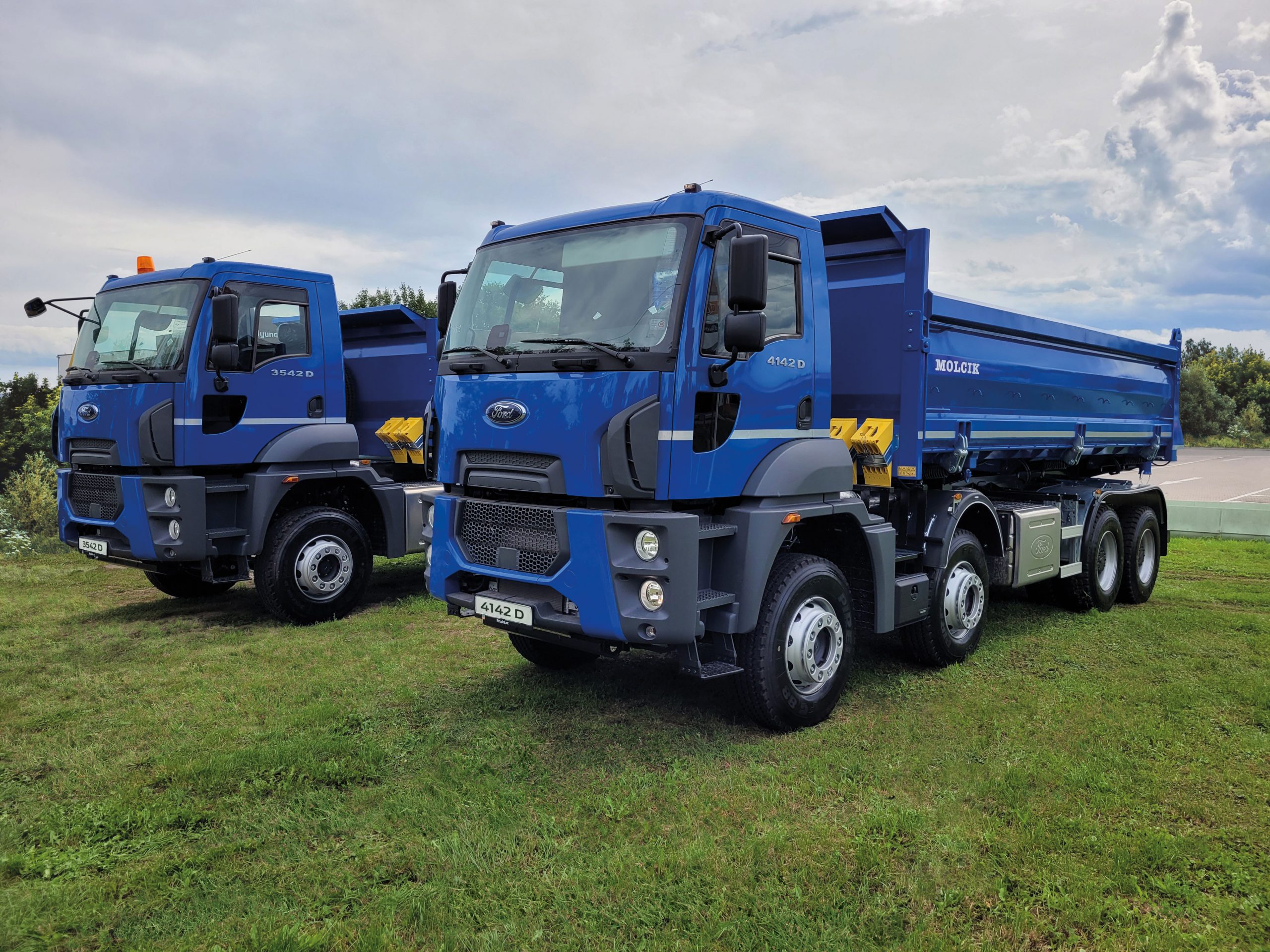 Stavební řada Ford Trucks s nástavbou S3 Molčík