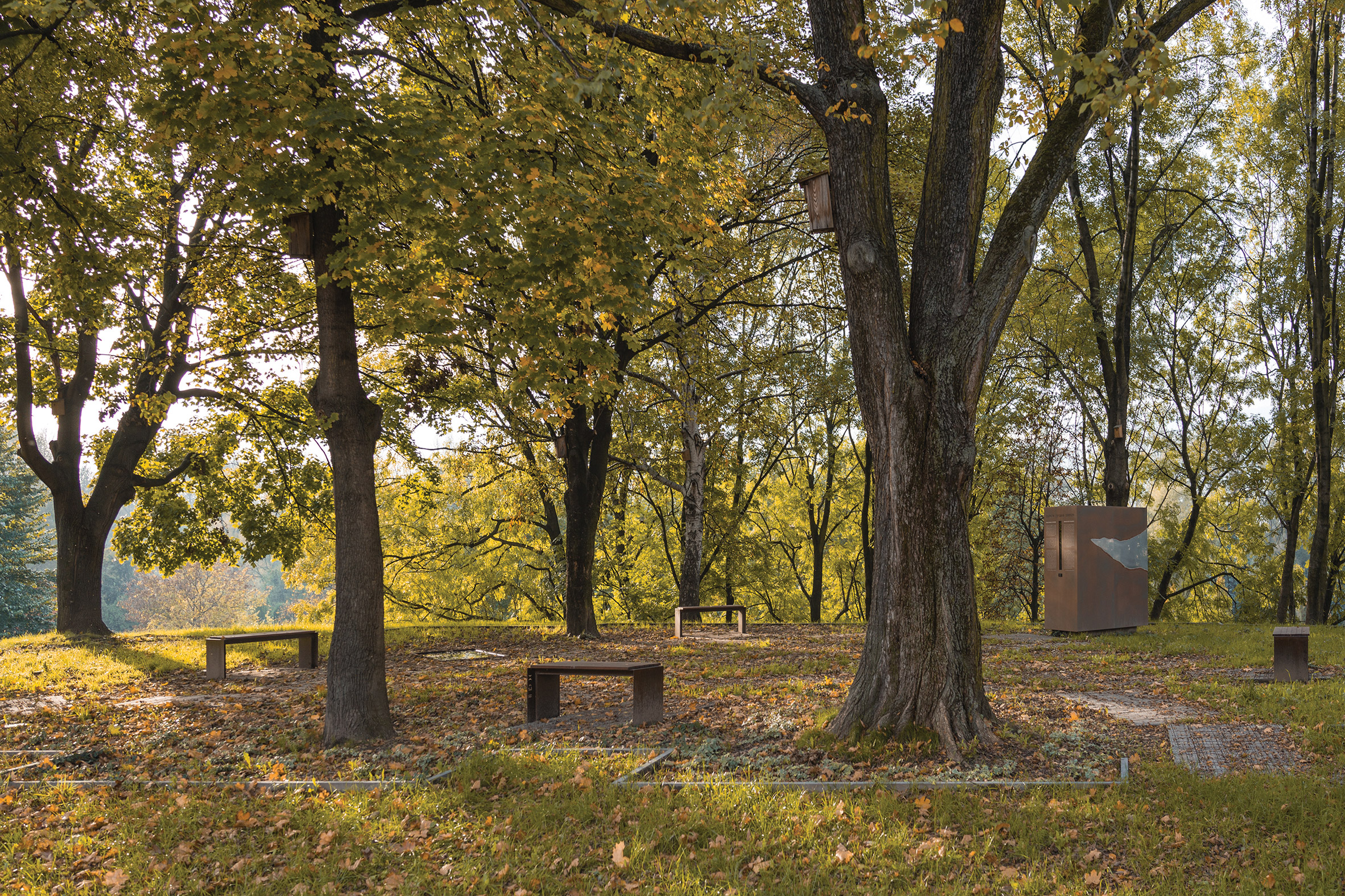 Pamětní park Velké synagogy v Osvětimi