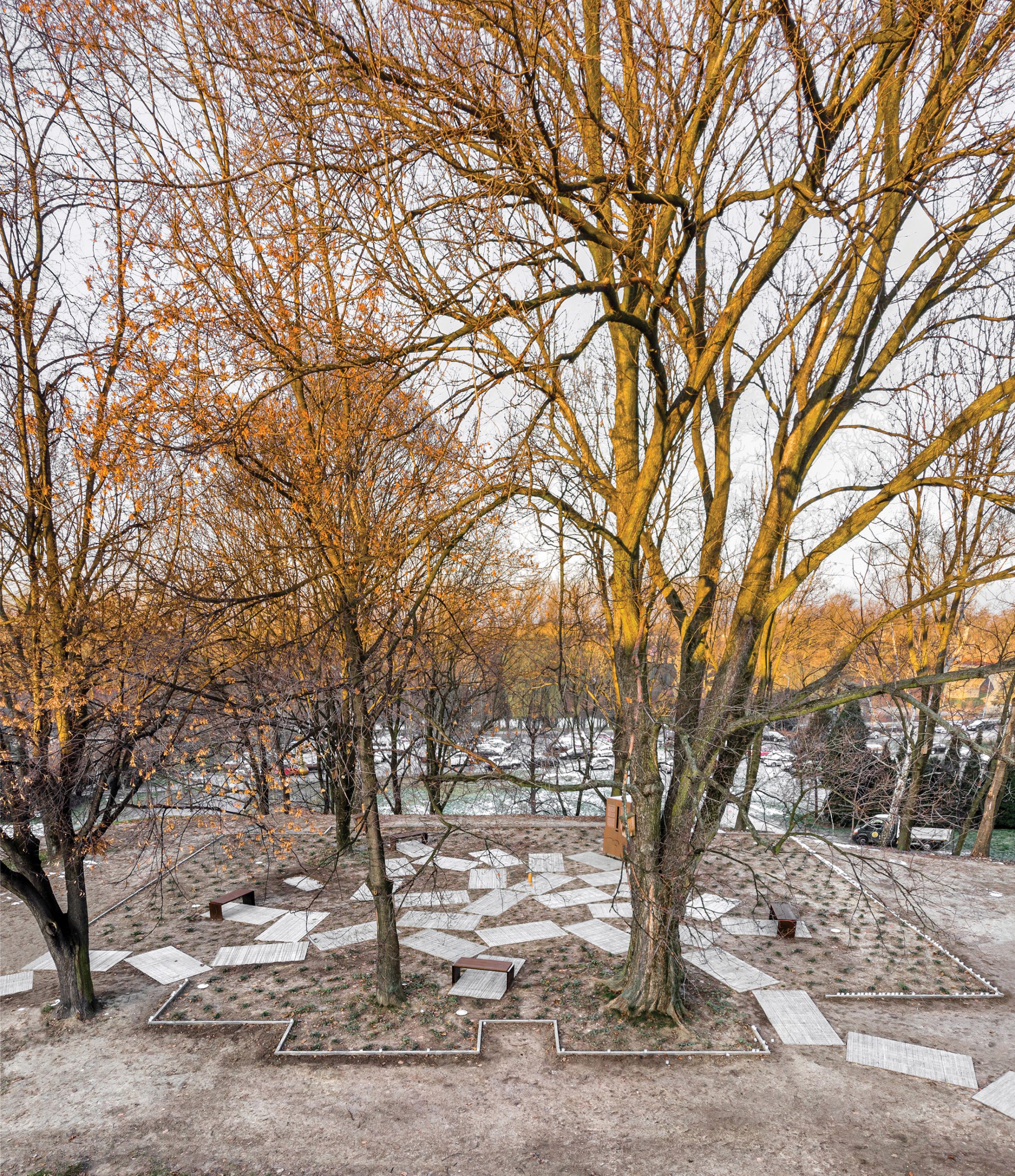 Pamětní park Velké synagogy v Osvětimi