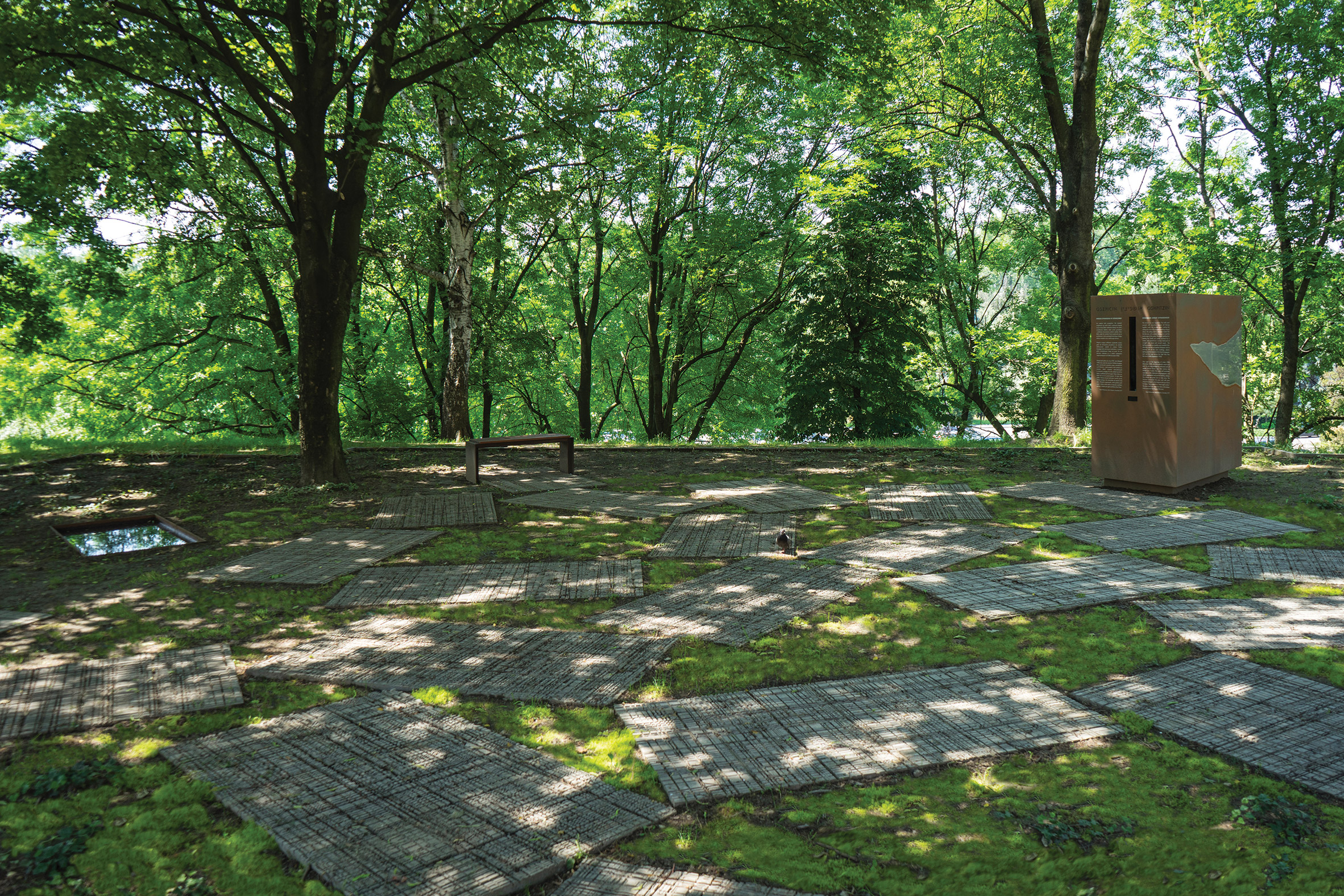 Pamětní park Velké synagogy v Osvětimi