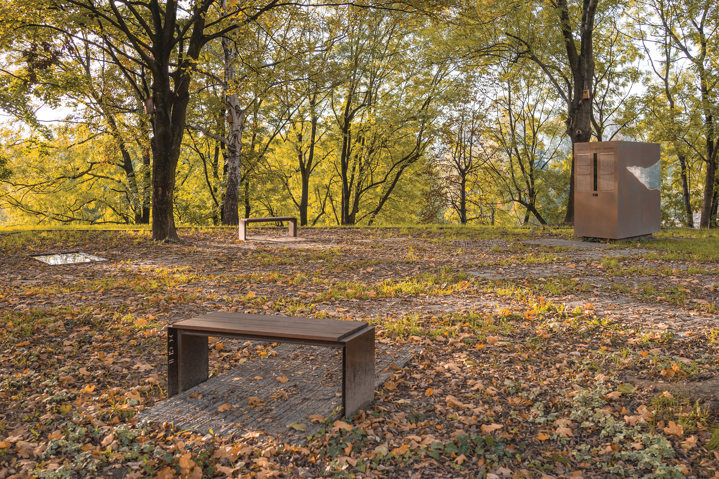 Pamětní park Velké synagogy v Osvětimi