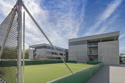 Nová budova gymnázia v německém Großburgwedelu