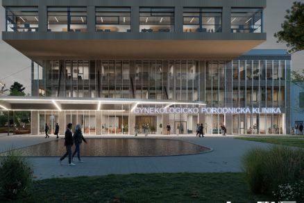 Nová budova Gynekologicko-porodnické kliniky FN Brno