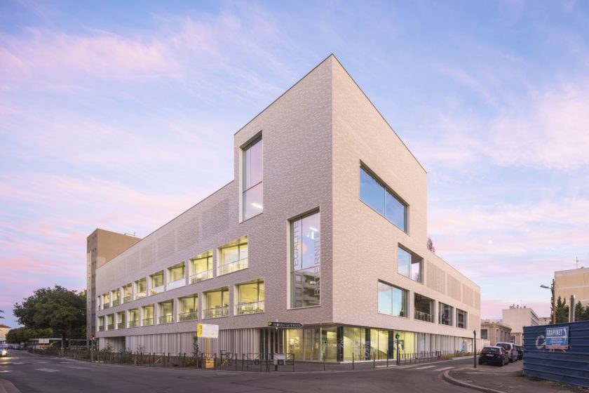 Rosa Parks school complex, Francie, architekt: Brenac&Gonzalez&Associés