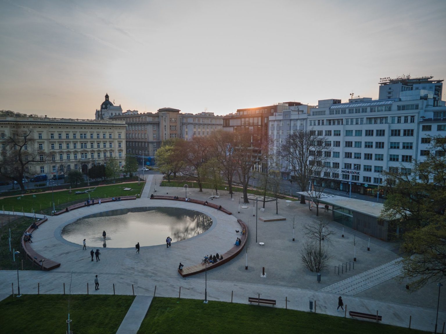 Park na Moravském náměstí