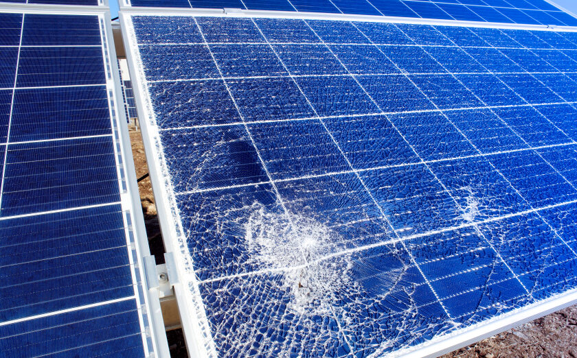 solární panel likvidace
