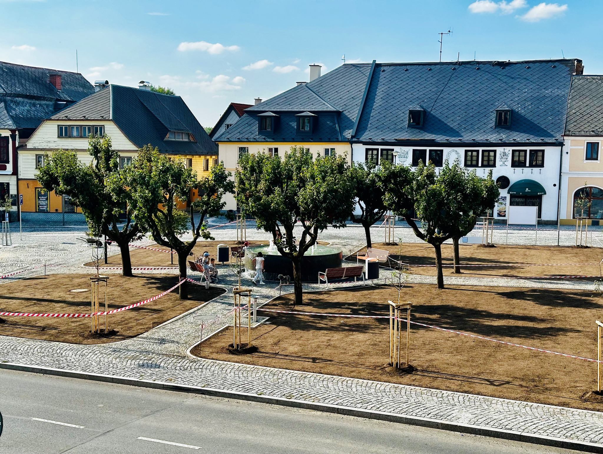 Park v Jablonném v Podještědí