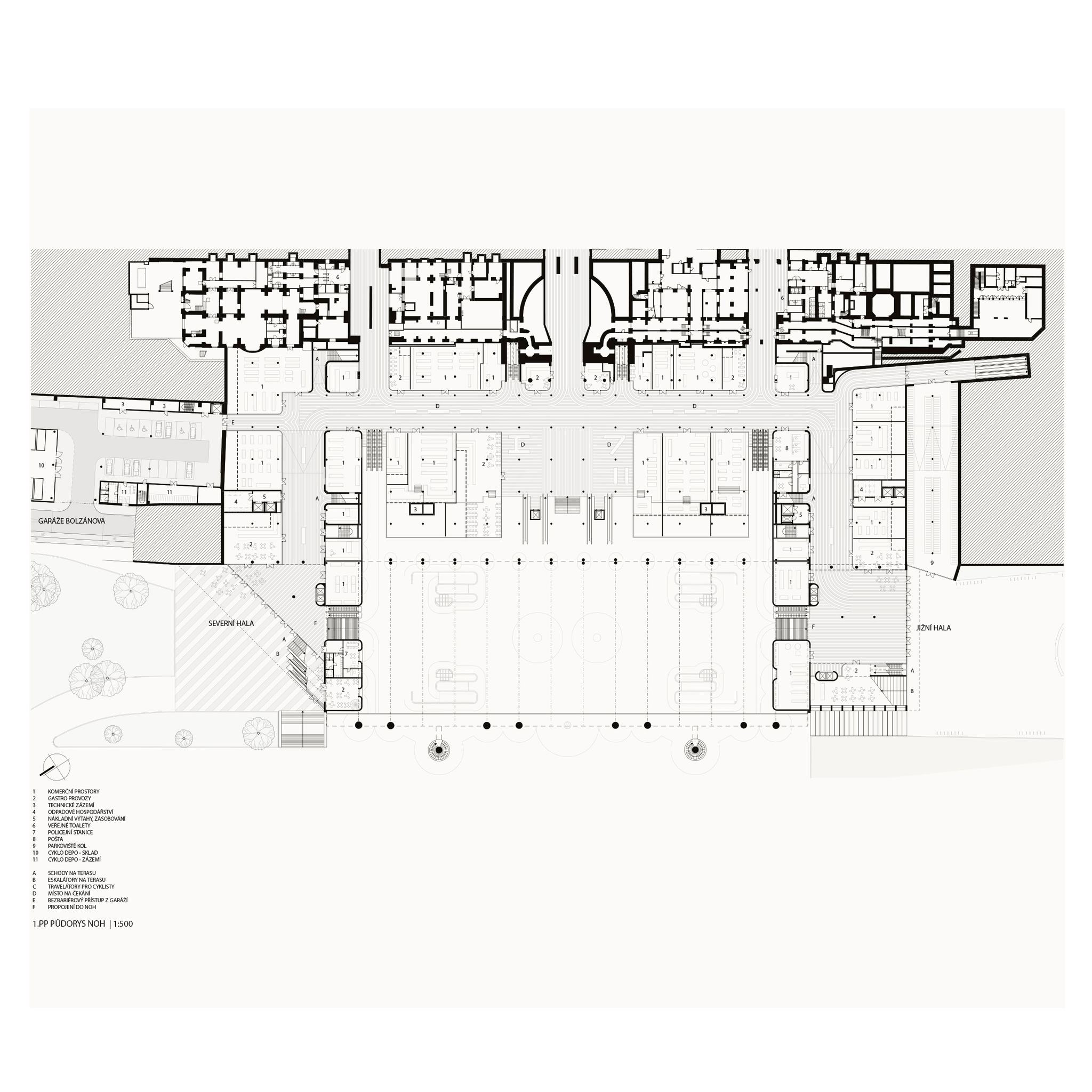 3. místo - re architekti (CZ) + baukuh (IT) + YellowOffice (IT)