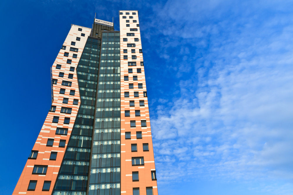 Brno,,Czech,Republic, ,July,5:,Az,Tower,High rise,Building