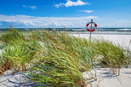 Bornholm Dánsko pláž
