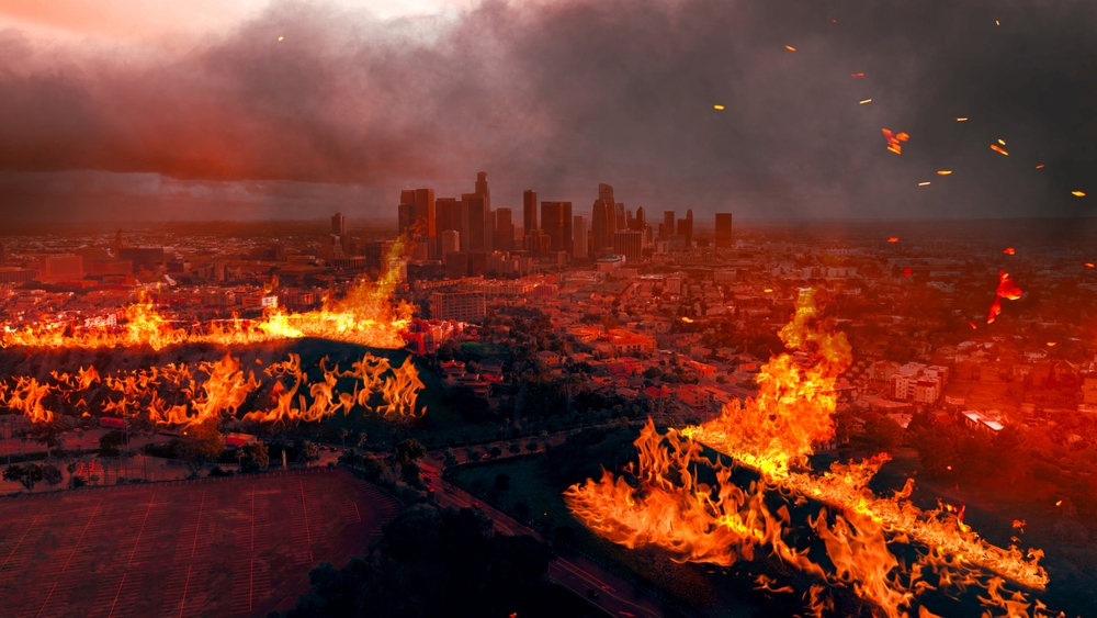 Los Angeles požáry