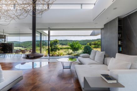 VILA NA GOLFU kategorie: Soukromý interiér – novostavba; autor: Ing. arch. Martin Sladký, DE.FAKTO CZ
