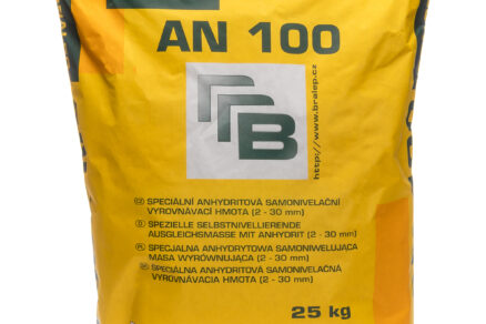 Speciální anhydritová samonivelační hmota Bralep AN 100 v 25kg balení