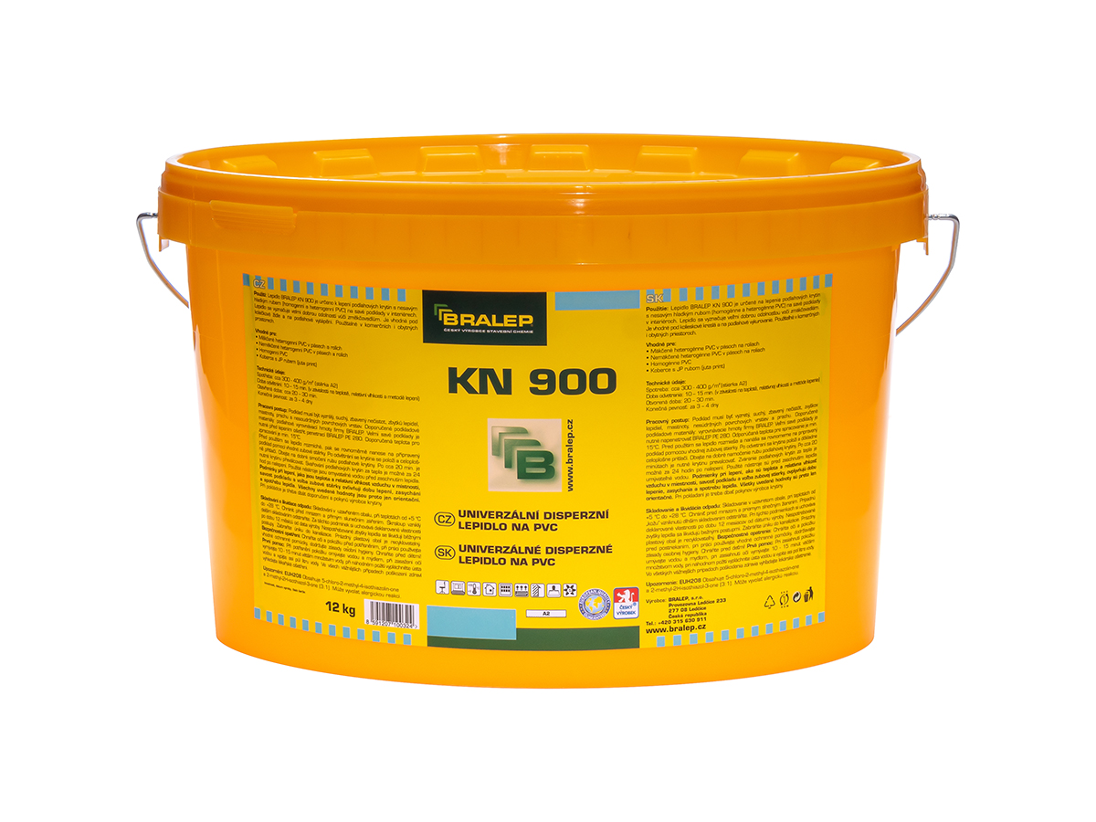  Univerzální disperzní lepidlo na PVC Bralep KN 900 v 12kg balení
