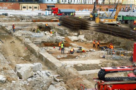 Archeologický průzkum v prostoru bývalého obchodního domu Prior