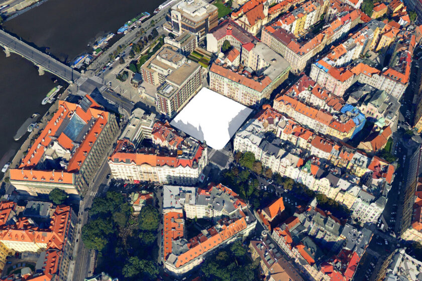 RaumScape – piazzetta Starého Města