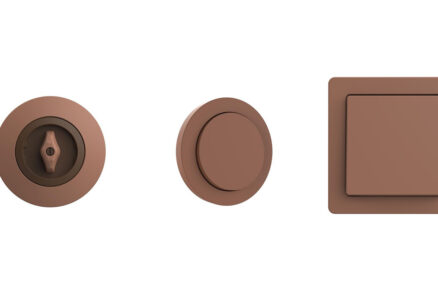 Designové vypínače berker v odstínu Mocha Mousse – modely serie 1930, R.classic a Q.1