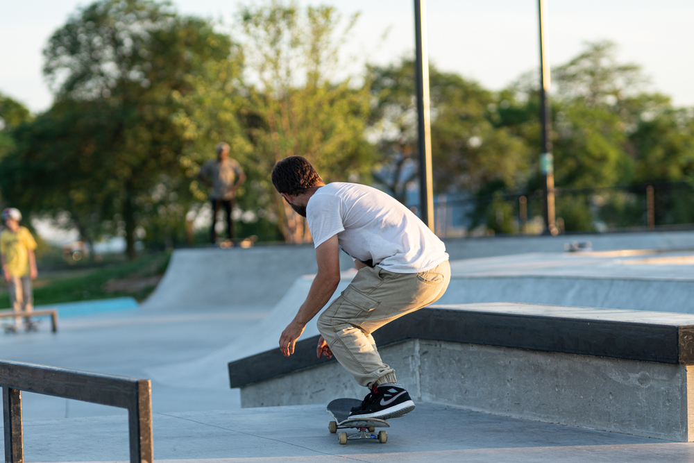 skatepark ilustrační 