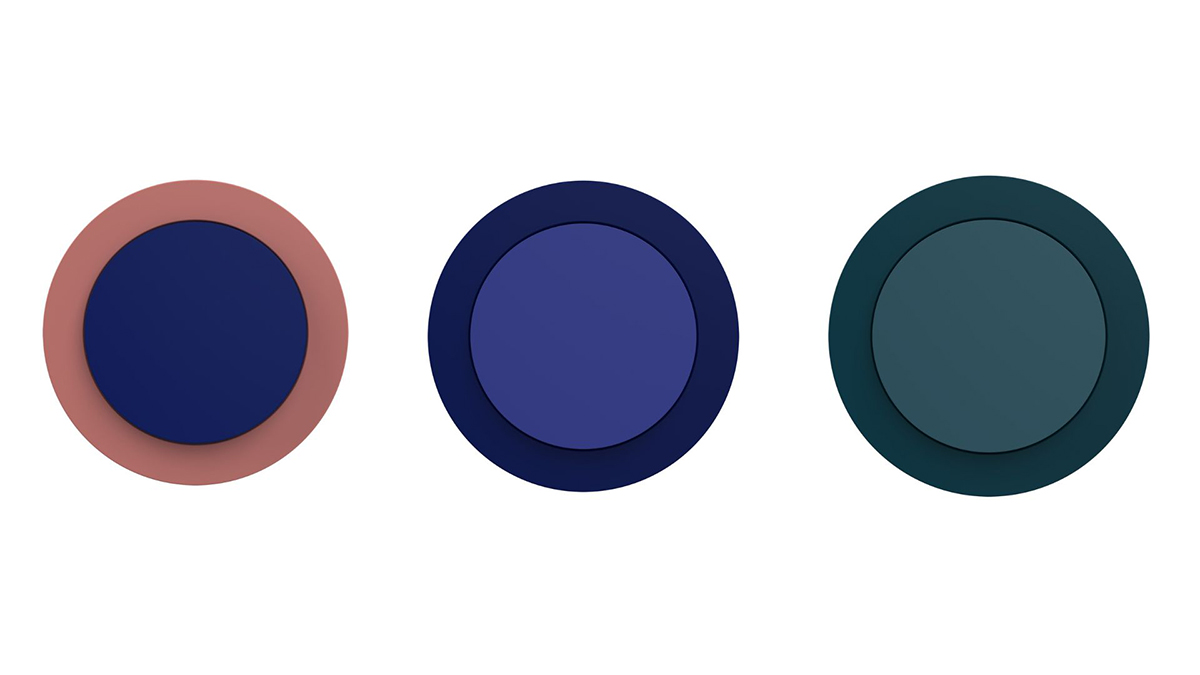 Designové vypínače berker R.classic Two Tone v různých dvoubarevných kombinacích s matným povrchem