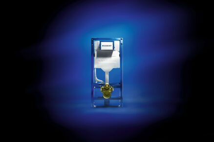 Nový instalační modul Geberit Duofix s optimalizovanou hydraulikou a moderním designem