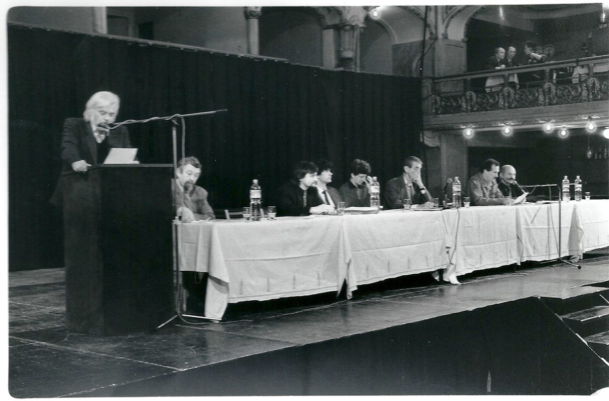 Ustavující valná hromada ČKA, 1993 Jan Štípek, Václav Aulický, Jiří Pl...