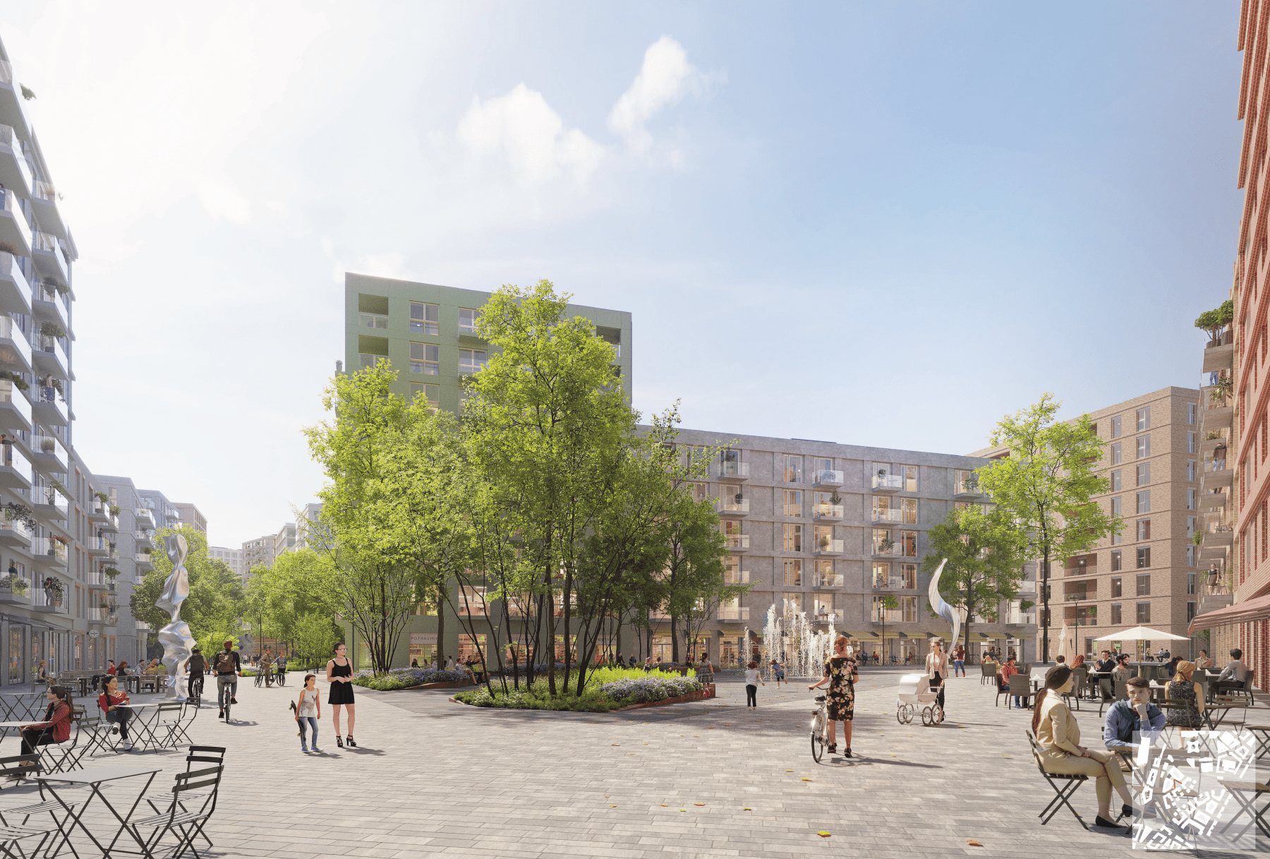 Žofinka - vítězný návrh Pavel Hnilička Architects+Planners
