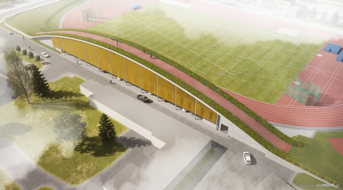Atletický stadion ve Skvrňanech