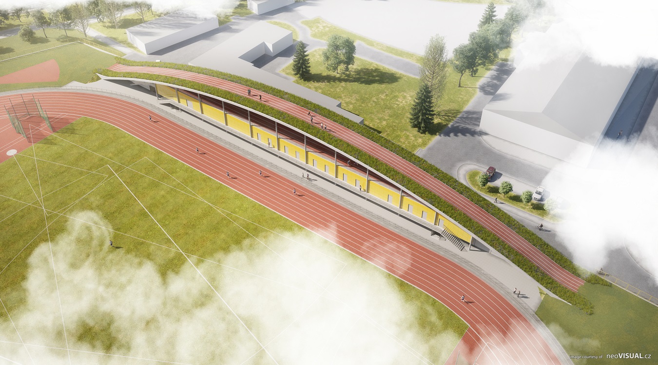 Atletický stadion ve Skvrňanech