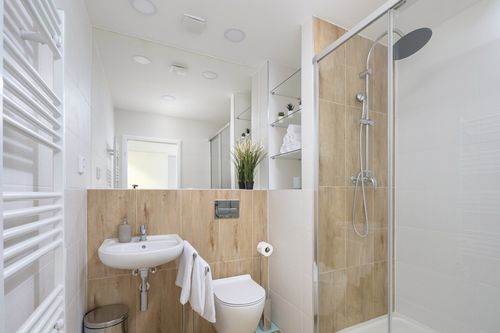 Zdařilá rekonstrukce koupelny v komplexu Ústí Towers