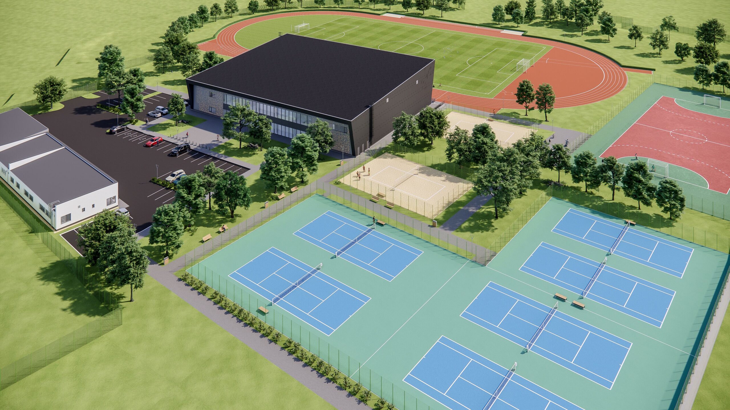 Revitalizace celého sportovního areálu