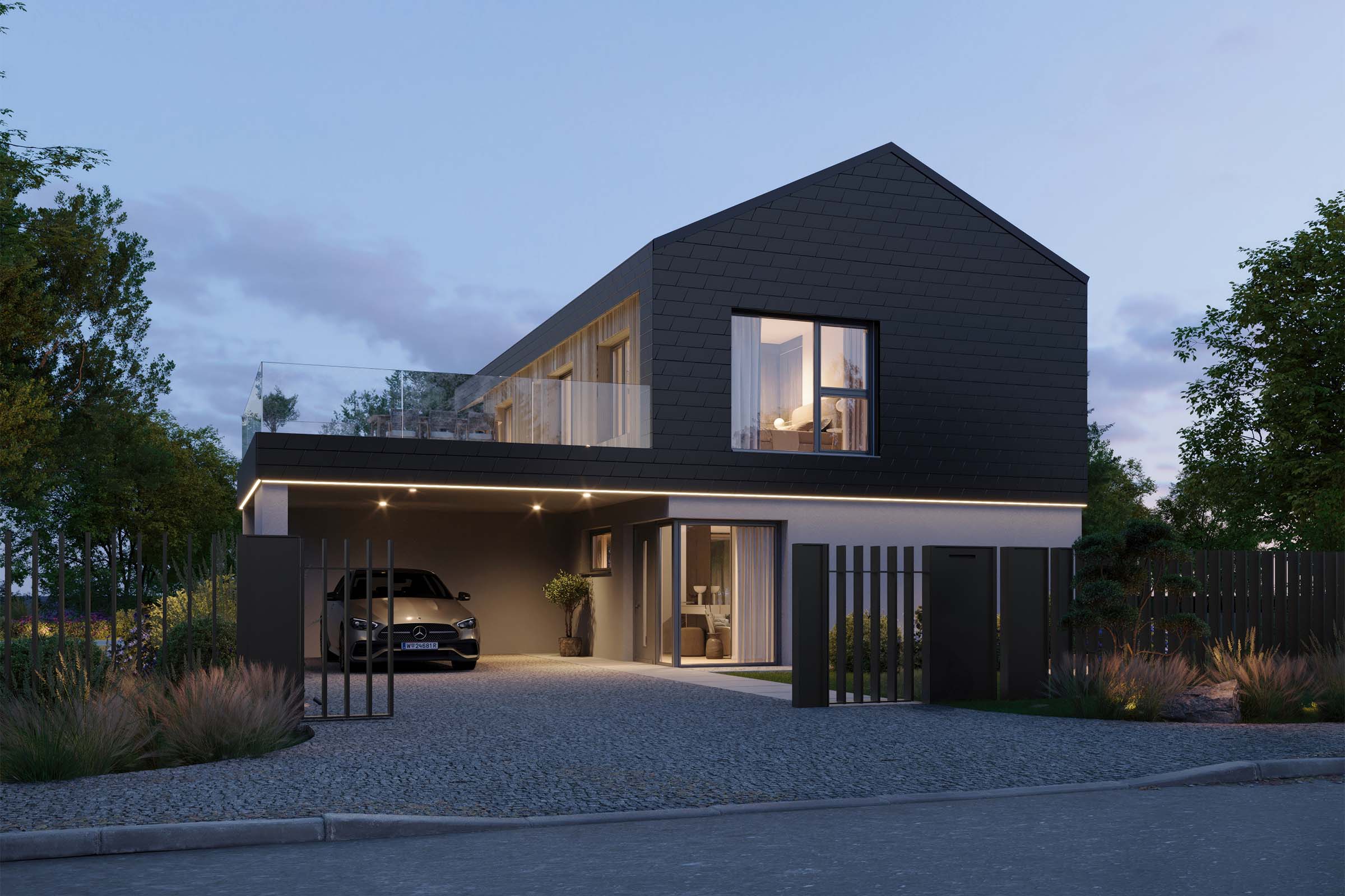 Digitální showroom umožňuje zákazníkům projít si vlastní budoucí dům 