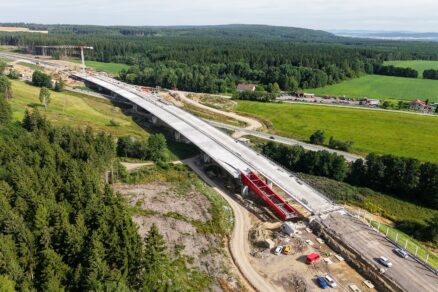 mostní objekt stavby D35 Janov-Opatovec