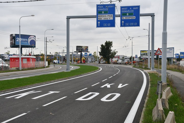 Turbokřižovatka v Plzni