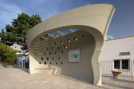 Foto Coral 3DCP Bus Station Bratislava